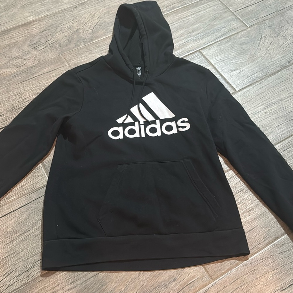 Black adidas hoodie